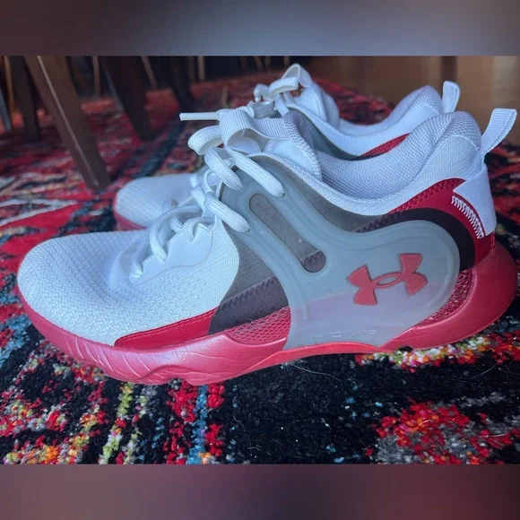 UNDER ARMOUR Team HOVR Apex 3 Training Shoes University of Wisconsin - Picture 2 of 10